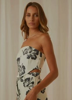 Peppermayo Exclusive Oahu Bustier Top - Hawaiian Tropics -Peppermayo Shop 013c2cefed7e41c6ad00497f52f76b76