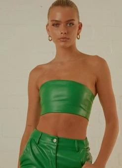 Peppermayo Exclusive Late Night Dance Crop Top - Jade Green -Peppermayo Shop 0383432b9cf54c25b58e1565045ac31d