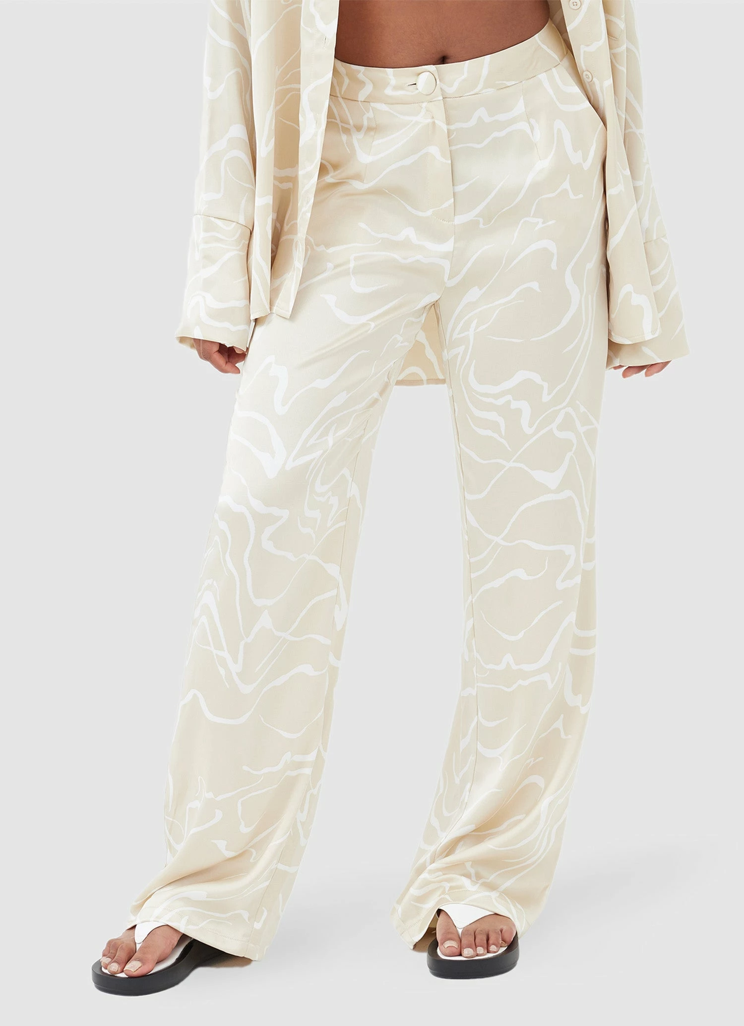 4TH & RECKLESS Norma Trousers - Abstract Line 6 4TH & RECKLESS Norma Trousers - Abstract Line - Image 4