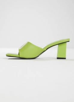 Cult Avenue Dixie Mule Heel - Lime Green 18 Cult Avenue Dixie Mule Heel - Lime Green -Peppermayo Shop 06d87c8513ab43c9baf91c214888be61