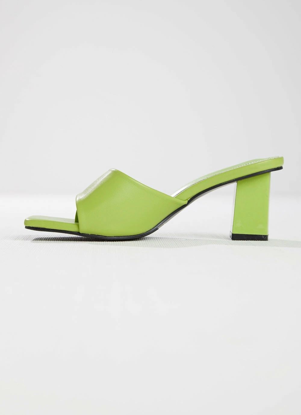 Cult Avenue Dixie Mule Heel - Lime Green 10 Cult Avenue Dixie Mule Heel - Lime Green - Image 8