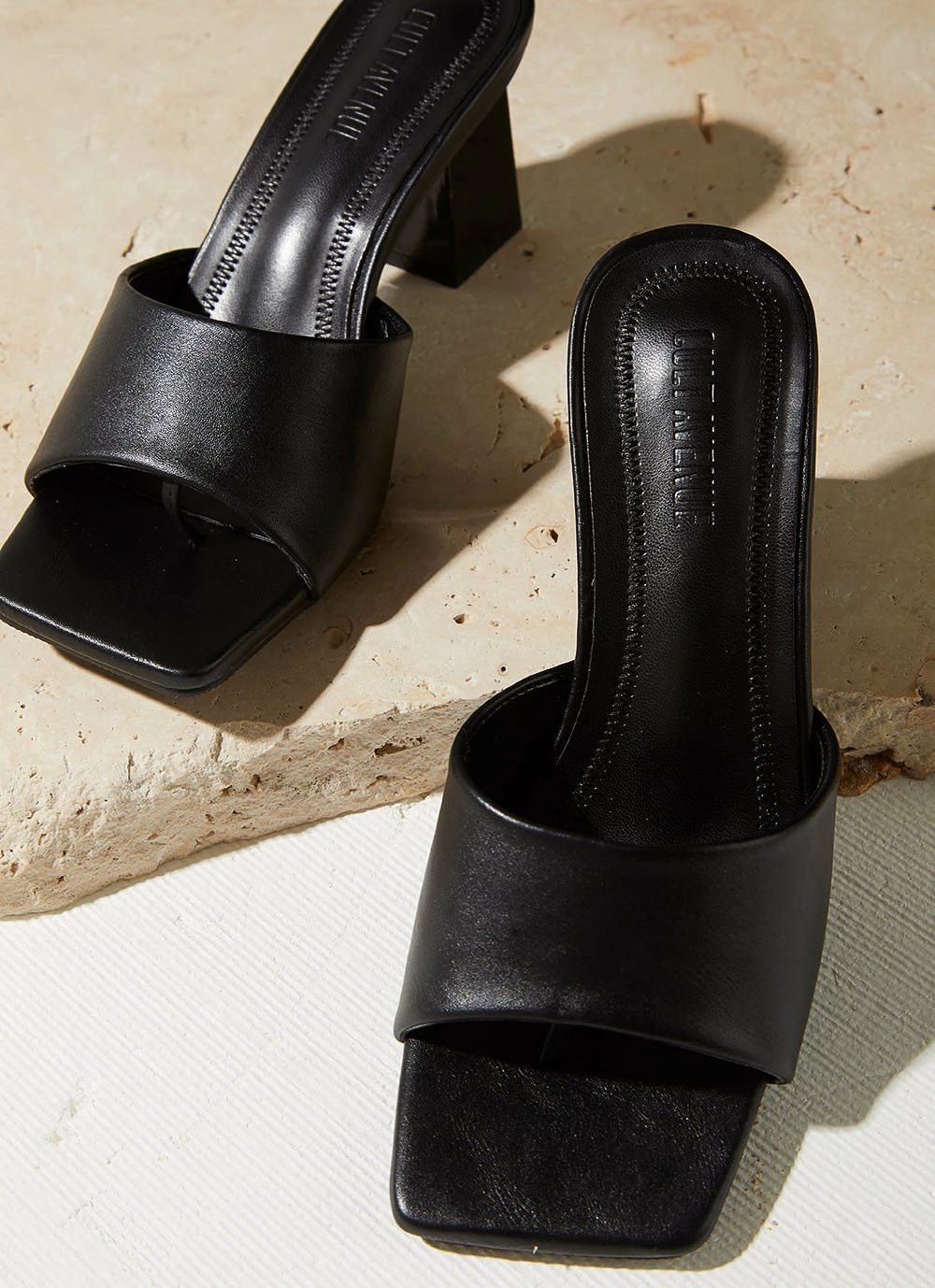 Cult Avenue Dixie Mule Heel - Black 4 Cult Avenue Dixie Mule Heel - Black - Image 2