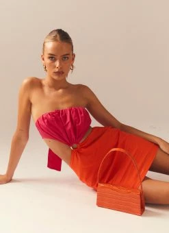 Peppermayo Exclusive Cut You Out Linen Mini Dress - Sunset Splice 13 Peppermayo Exclusive Cut You Out Linen Mini Dress - Sunset Splice -Peppermayo Shop 08810adca7a74d1b877dd5575008264a