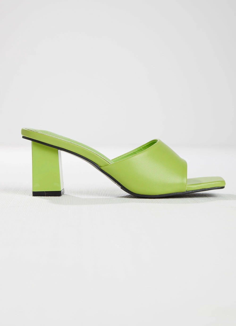 Cult Avenue Dixie Mule Heel - Lime Green 9 Cult Avenue Dixie Mule Heel - Lime Green - Image 7