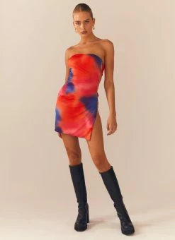 Peppermayo Exclusive Sunset Boogie Mini Tube Dress - Thermostatic -Peppermayo Shop 09b956079ae74afc865a8609980a31ef