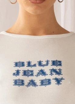 Rolla's Blue Jean Tight Rib Tee - White -Peppermayo Shop 0b9f055ead2b4af09225c096e4714465