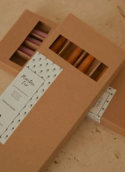 Candle Co Moreton Eco Taper Candle Pack Of 4 - Orange -Peppermayo Shop 0ccbbf5c519548bf910cd792b9755305