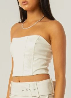 Peppermayo Exclusive Divine Energy Bustier - Ivory Snakeskin -Peppermayo Shop 10336af454bf49a39805efafb469a9cf