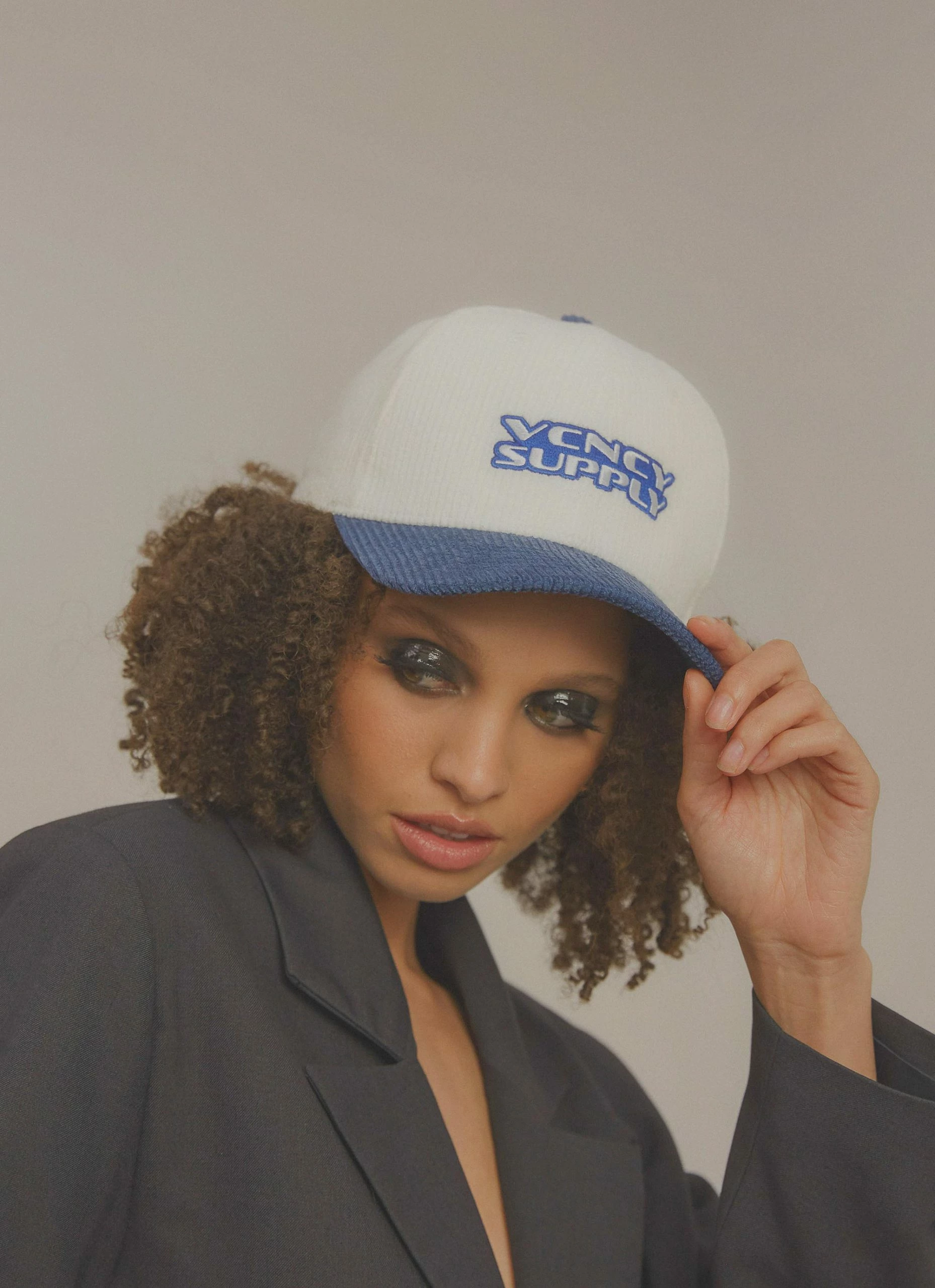 Vacancy Supply Revival Cap - White-Cobalt 4 Vacancy Supply Revival Cap - White-Cobalt - Image 2