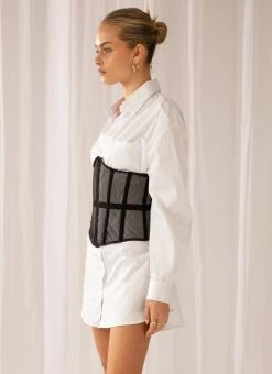 Peppermayo Exclusive Higher Love Bustier - Black -Peppermayo Shop 12114bd8b4ca4ec399563444d1ae829b