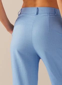 Peppermayo Exclusive Garden Girls Linen Pants - Sea Breeze -Peppermayo Shop 14fa778be099416ca86513bf01be0739