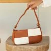 Peppermayo On The Record Handbag - Tan Check -Peppermayo Shop 18fac56c079b48e2a63ce84ad056d346