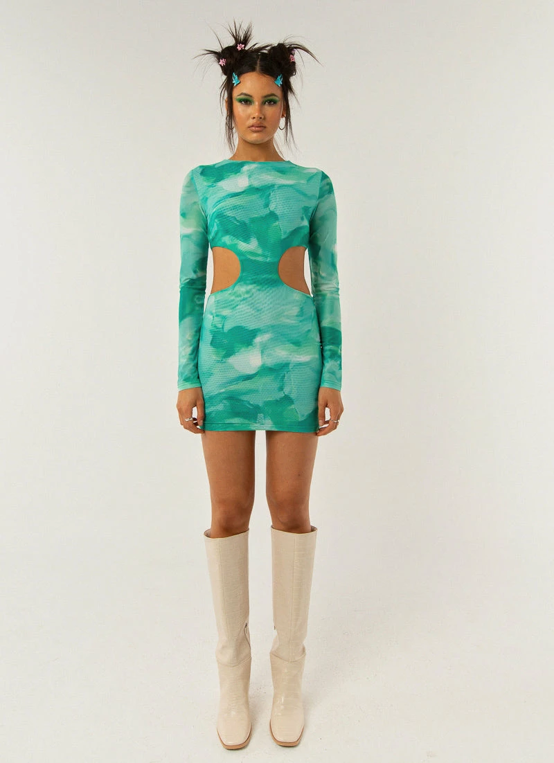 Peppermayo Exclusive Listen In Cut Out Mini Dress - Amazon 6 Peppermayo Exclusive Listen In Cut Out Mini Dress - Amazon - Image 4