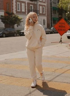 Riley Hubatka X Peppermayo The Everyday Sweatpant - Ivory -Peppermayo Shop 1a73b77f5e18473a9f56282686c0d242