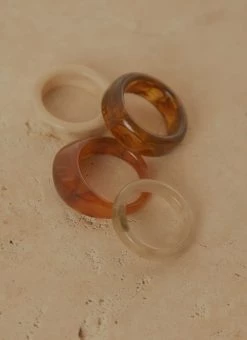 Peppermayo Sweet Emotions Ring Set - Neutrals -Peppermayo Shop 1b33dbe961394eef82fc9c057b03df54