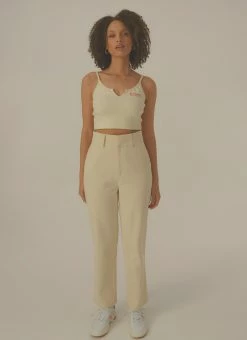Vacancy Supply Endless Road Twill Pant - Creme -Peppermayo Shop 1b9901f365294dbabc8aa0bbbbfeccaa