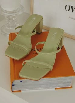 Cult Avenue Trip To Cali Heels - Sage -Peppermayo Shop 1ecec22b94e444babf007925edeac5c4