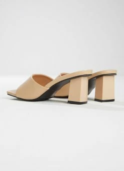 Cult Avenue Dixie Mule Heel - Beige -Peppermayo Shop 1ee8405a2f8443f78af7e467960ac5b4