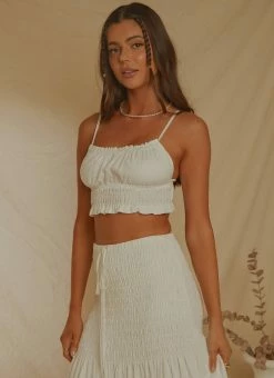 Peppermayo Exclusive Spring Melodies Top - White