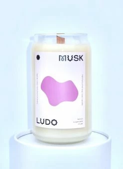 Ludo Home Signature Jar Candle - Musk -Peppermayo Shop 2305973615bd44359fb2f0148343eacf
