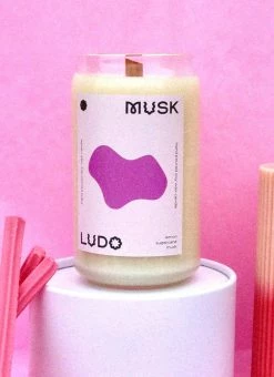 Ludo Home Signature Jar Candle - Musk