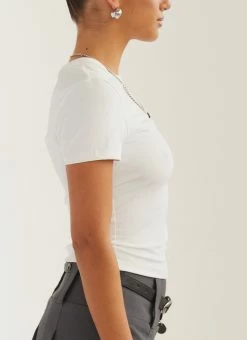 Silk X Peppermayo Solidify Me Baby Tee - Porcelain 16 Silk X Peppermayo Solidify Me Baby Tee - Porcelain -Peppermayo Shop 272808b9ebdc41258ddd9c452cb5cc04