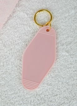 Vacancy Supply Room 126 Keyring - Pink -Peppermayo Shop 2c300e22eddd4ba3972db913653d1dce