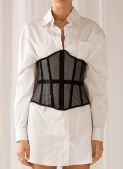 Peppermayo Exclusive Higher Love Bustier - Black -Peppermayo Shop 2c7adfb78e724a51b8fd2d857eab74e1