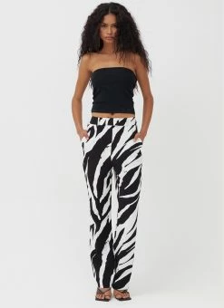 4TH & RECKLESS Karim Trouser Pant - Zebra