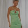 Peppermayo Exclusive New Vibrations Mini Dress - Lime Wave -Peppermayo Shop 30556afbeec442faa7e70ba51ea3325b