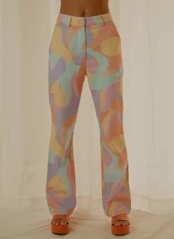 Peppermayo Exclusive Keep Your Heart Pants - Pastel Wave -Peppermayo Shop 30ee41cb45184cea99bbb93781507081