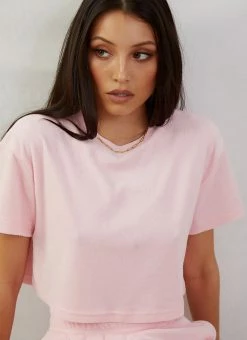 Peppermayo Exclusive Corsica Terry Tee - Pink