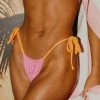 Peppermayo Exclusive Holidae Tie Bikini Bottom - Pink Towelling -Peppermayo Shop 351b92fda2fd4400b3ea4b880bcac357