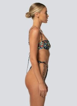 LaHana Swim Scarlett Bottom - Dark Floral 12 LaHana Swim Scarlett Bottom - Dark Floral -Peppermayo Shop 360a3f5f4b234908b835f6d8338758c4