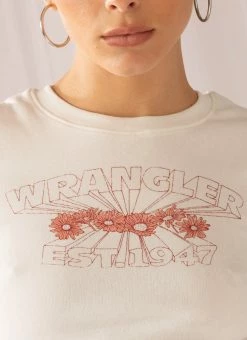 Wrangler The Dazed Rib Tee - Vintage White -Peppermayo Shop 383375fd4d864b6585afdb24e2d64eb2