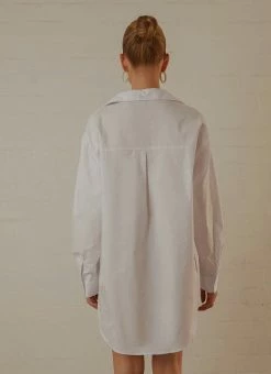 Peppermayo Exclusive Downtown Love Shirt Dress - White 12 Peppermayo Exclusive Downtown Love Shirt Dress - White -Peppermayo Shop 38790007c9db4983b3b777204c35480a