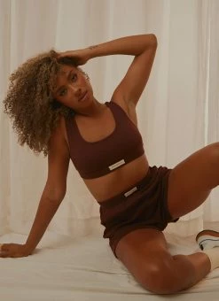 Peppermayo Exclusive PM Basic Organic Cotton Crop - Choc Brown -Peppermayo Shop 3a81967932cc42b5a6d3b8f0e6403f60