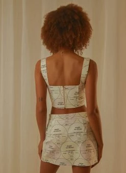 Peppermayo Exclusive Big Dreams Bustier Top - Pastel Mixtape -Peppermayo Shop 3ac7bc049cce43f6be54244a536b5d58