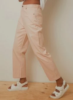 Afends Shelby Hemp High Waist Wide Leg Pant - Ash Pink -Peppermayo Shop 3f050bd7c13848eb8e5744050ee31843