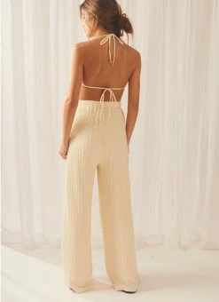 Peppermayo Exclusive Give Me A Feeling Pants - Ivory 12 Peppermayo Exclusive Give Me A Feeling Pants - Ivory -Peppermayo Shop 40279e815691481da8a4d6a101cd3007