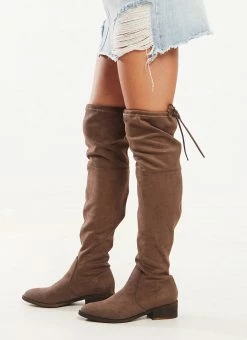 Lipstik Shoes Magda Boot - Mocha -Peppermayo Shop 40a8786066ed42a8bd1b8966fa4590e6