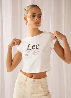 Lee 90s Baby Tee - Editorial -Peppermayo Shop 456323ce04e74ce6a9b2e00886a8eb2e