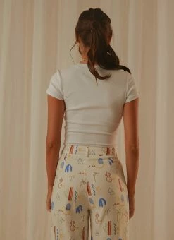 Wrangler Leo Baby Tee - White -Peppermayo Shop 46e7adbf209f485c8b4906c2261502f0 cef2f918 b2dc 47a7 b465 304f19f44120