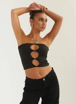 Silk X Peppermayo Organic Forms Tube Top - Shadow -Peppermayo Shop 48228f4abe9e4b27ab9d40e6190256e7