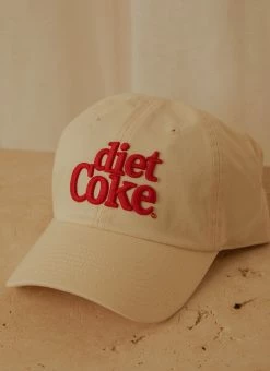AMERICAN NEEDLE Diet Coke Ball Park Cap - Ivory