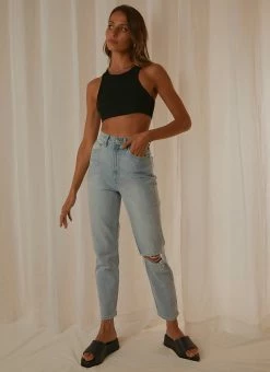 Peppermayo Exclusive Alfie Crop Singlet - Black -Peppermayo Shop 4e3e661d9dbe4bd1a08a50bc867c94ad