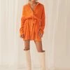 Peppermayo Exclusive Soho Chic Shirt Plisse Dress - Tangerine 1 Peppermayo Exclusive Soho Chic Shirt Plisse Dress - Tangerine -Peppermayo Shop 51996e02517c48e29181c3e6a8f689e7