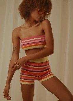 Peppermayo Exclusive Sweet Talker Knit Crop Top - Pink Multi Stripe 11 Peppermayo Exclusive Sweet Talker Knit Crop Top - Pink Multi Stripe -Peppermayo Shop 5261a1386c0345c1a9cfef89cf07a72b