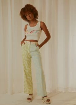 Peppermayo Exclusive Ma Belle Pants - Ocean Wave -Peppermayo Shop 531586a1f69b4dbeb4599e603c906c95