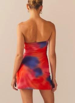 Peppermayo Exclusive Sunset Boogie Mini Tube Dress - Thermostatic -Peppermayo Shop 54b833a9e9fa406fab48758208a29ba9